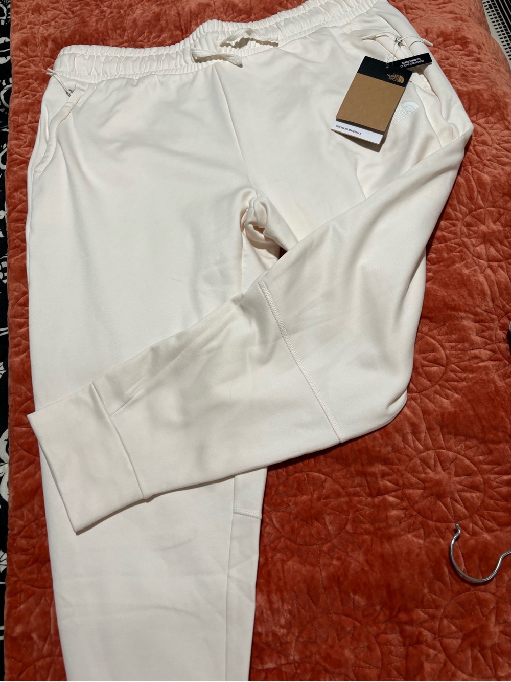 The North Face Cream Track Jogger Pants